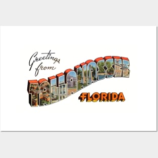 Greetings from Tallahassee Florida Posters and Art